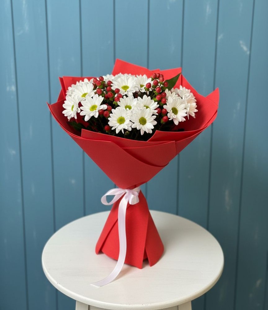 Букет цветов из: Хризантемы в Джедугхабль