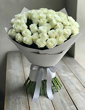 Букет 35 Белых роз в Джедугхабль