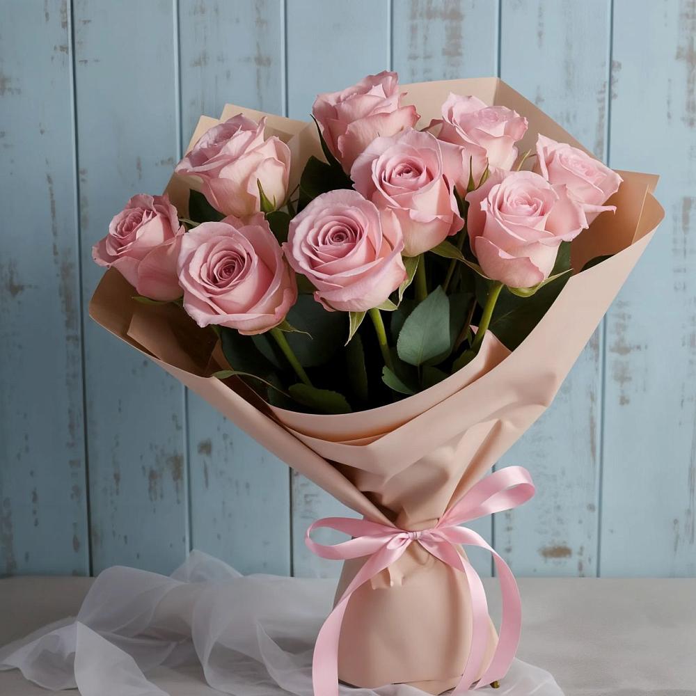 Букет цветов из: Розы в Джедугхабль