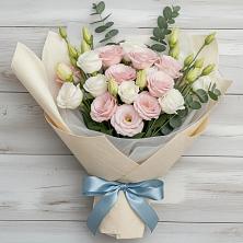 Букет цветов из:  Лизиантусы в Джедугхабль