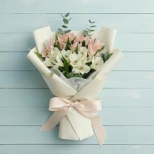 Букет цветов из:  Альстромерии в Джедугхабль