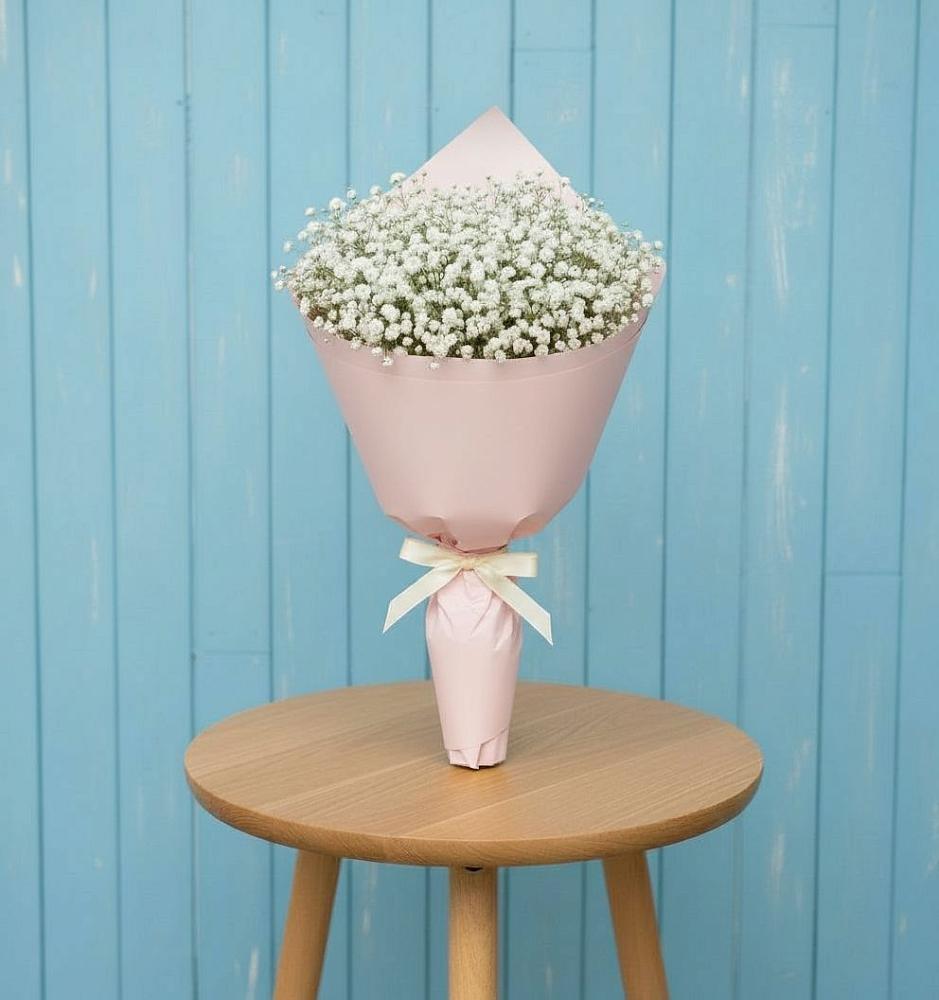 Букет цветов из: Гипсофила в Джедугхабль