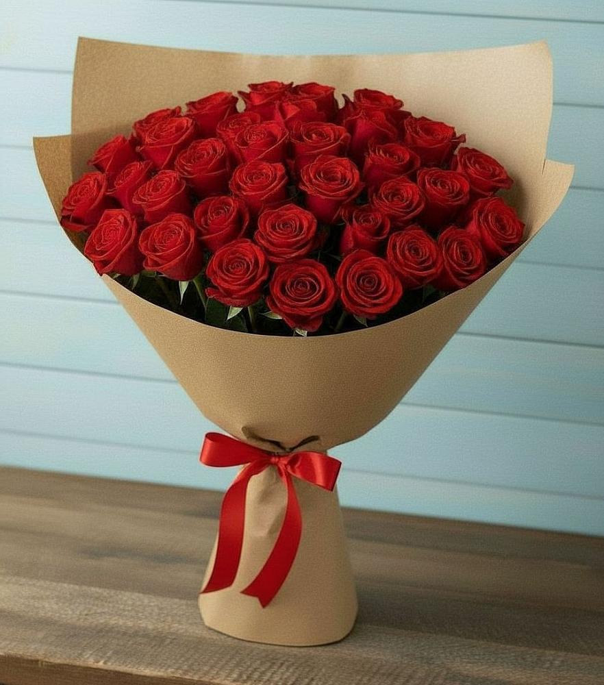 Букет Красные розы Милано в Джедугхабль