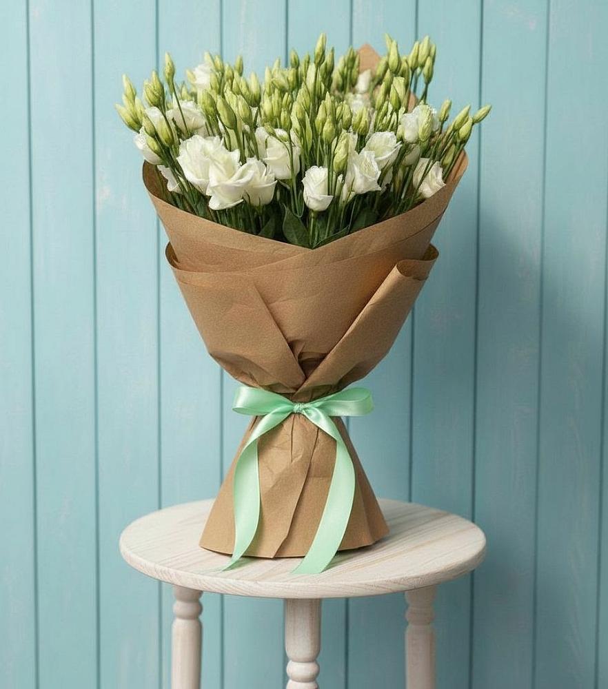 Букет цветов из: Лизиантусы в Джедугхабль