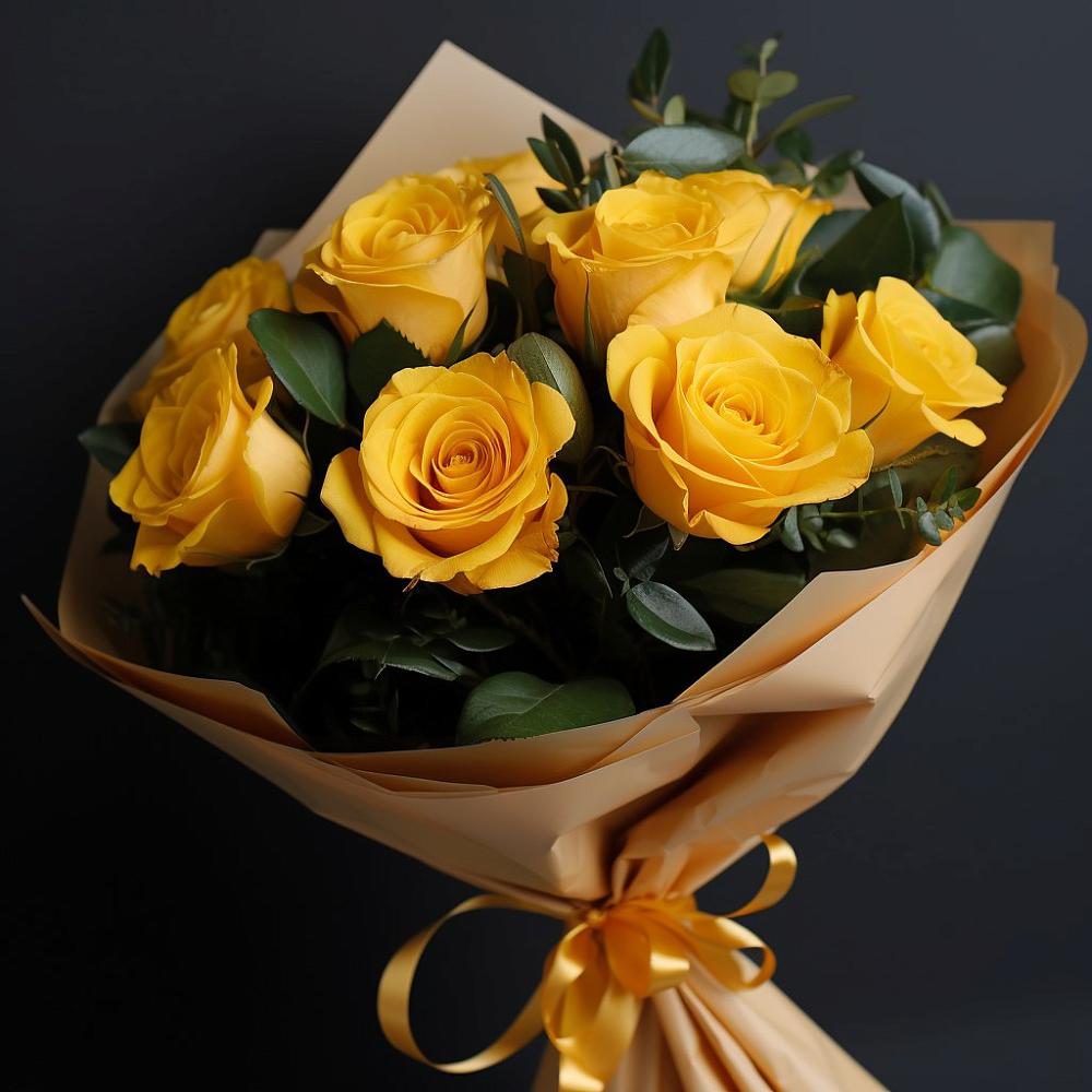 Букет цветов из: Розы в Джедугхабль