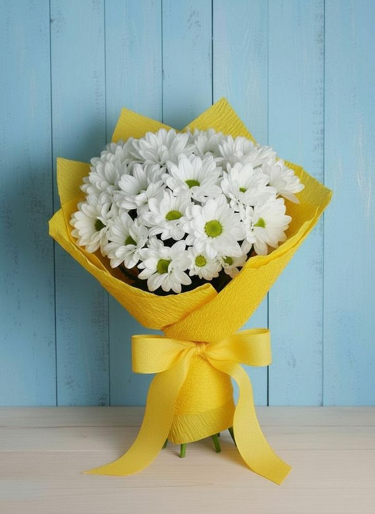Букет цветов из: Хризантемы в Джедугхабль