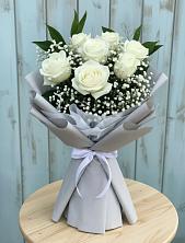 Букет цветов из:  Розы в Джедугхабль