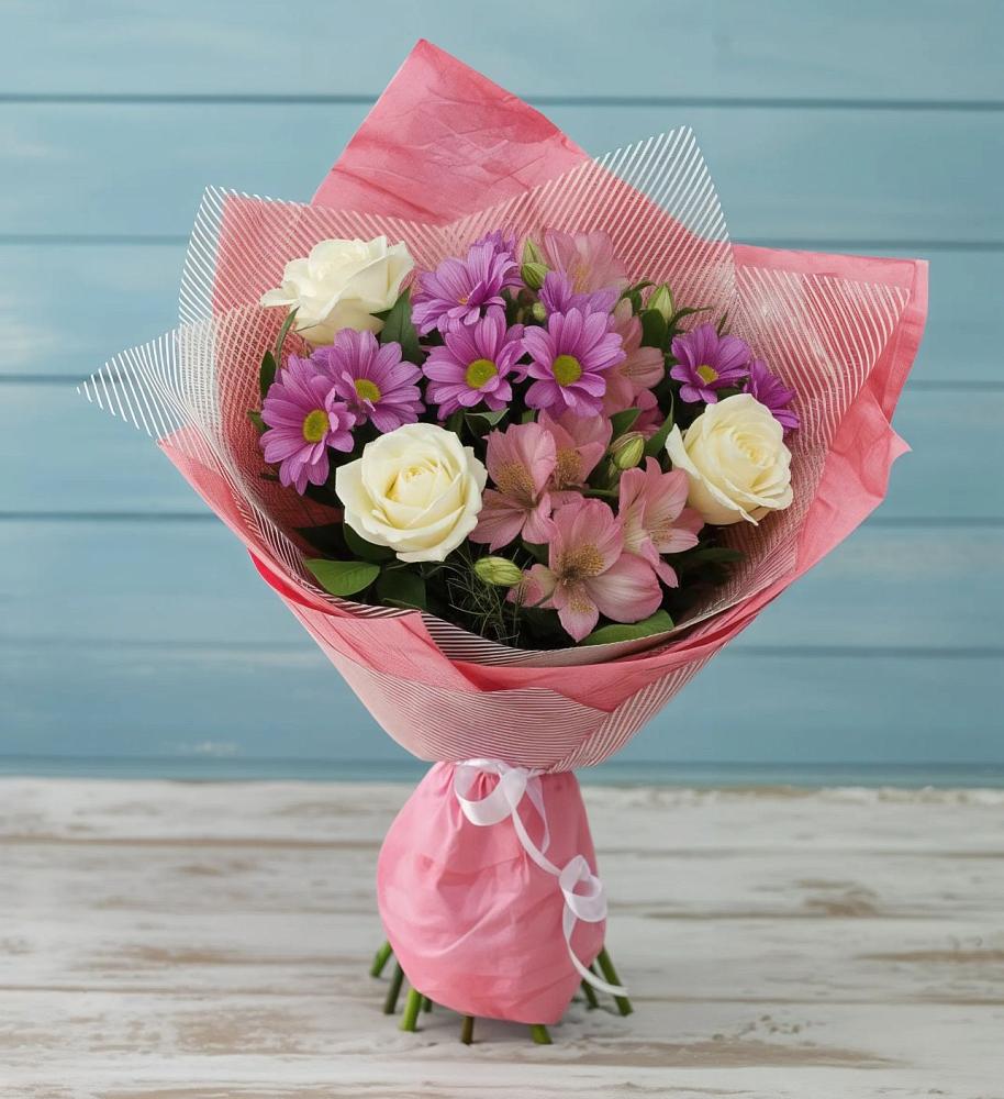 Букет цветов из: Герберы в Джедугхабль