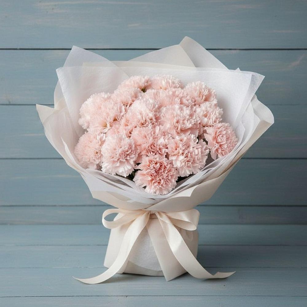 Букет цветов из: Гвоздики в Джедугхабль