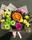 Букет цветов из: Гвоздики, Герберы, Розы и Хризантемы в Джедугхабль