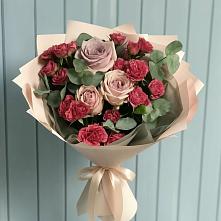 Букет цветов из:  Гвоздики и Розы #REPLACE_PRED# Джедугхабль