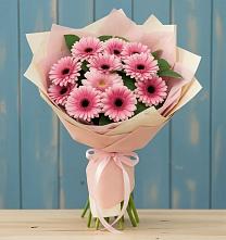 Букет цветов из:  Герберы #REPLACE_PRED# Джедугхабль
